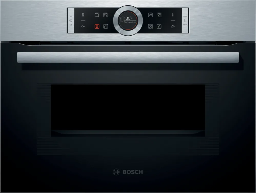 Bosch CMG633BS1 - Forno Compatto con Microonde Serie 8