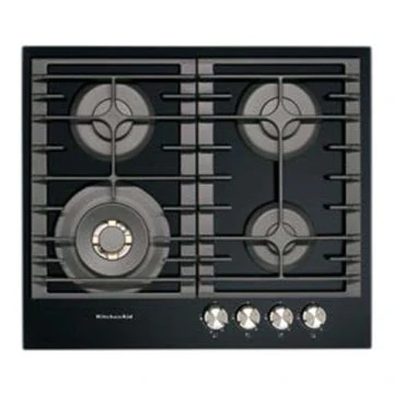 KitchenAid KHGD4 60510 - Piano Cottura Gas Vetro Nero 60cm
