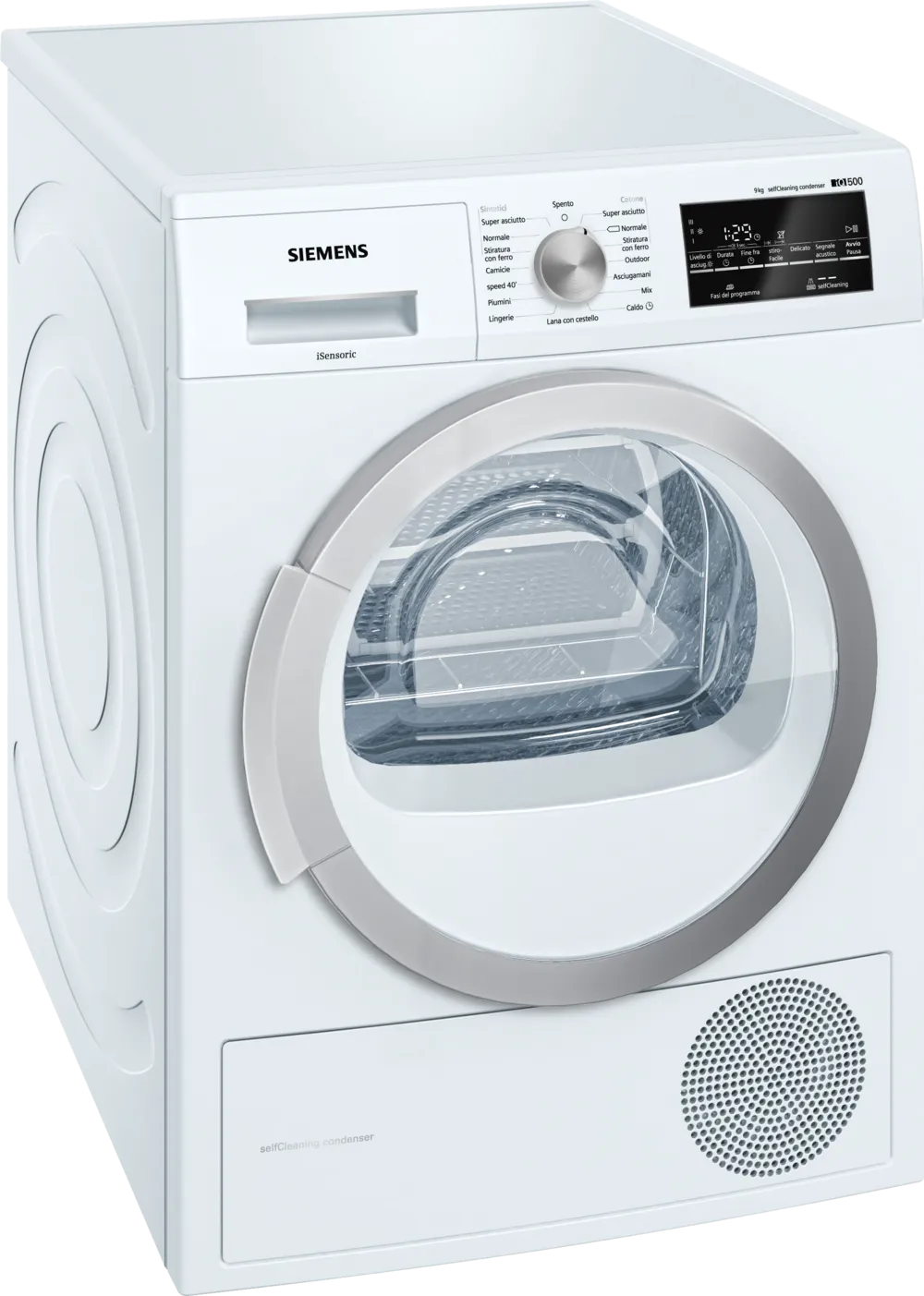 Siemens WT47R469IT - Asciugatrice iQ500 Pompa di Calore