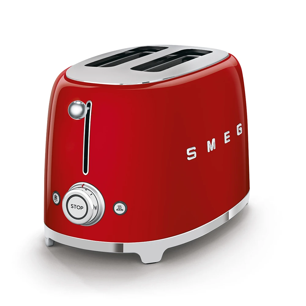 Smeg TSF01RDEU - Tostapane 2 Fette Anni '50 Rosso